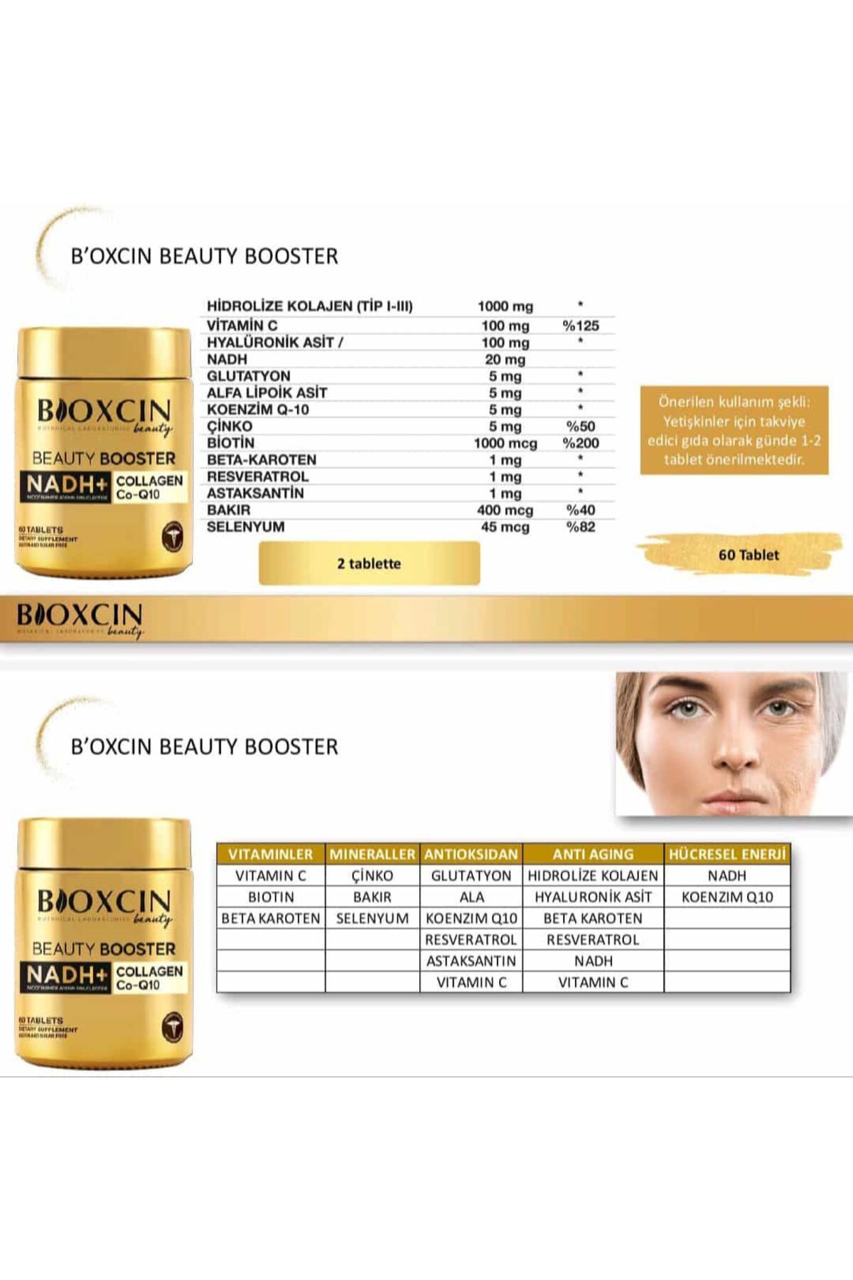 Nadh Beauty Booster 60 Tablet