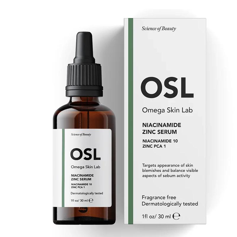 OSL Omega Skin Lab Niacinamide Zinc Serum 30 ml | Gözenek Karşıtı & Yağ Dengeleyici Serum