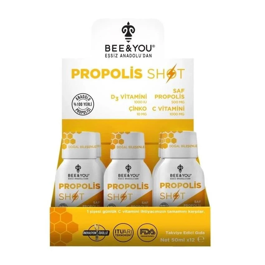 BEE & YOU Phenolix Propolis 50 ml x 12 Shot