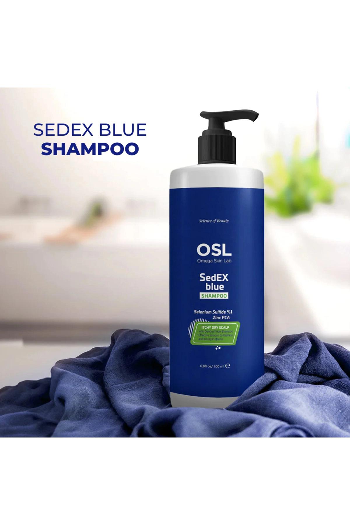 OSL Omega Skin Lab Sedex Blue Şampuan 200 ml