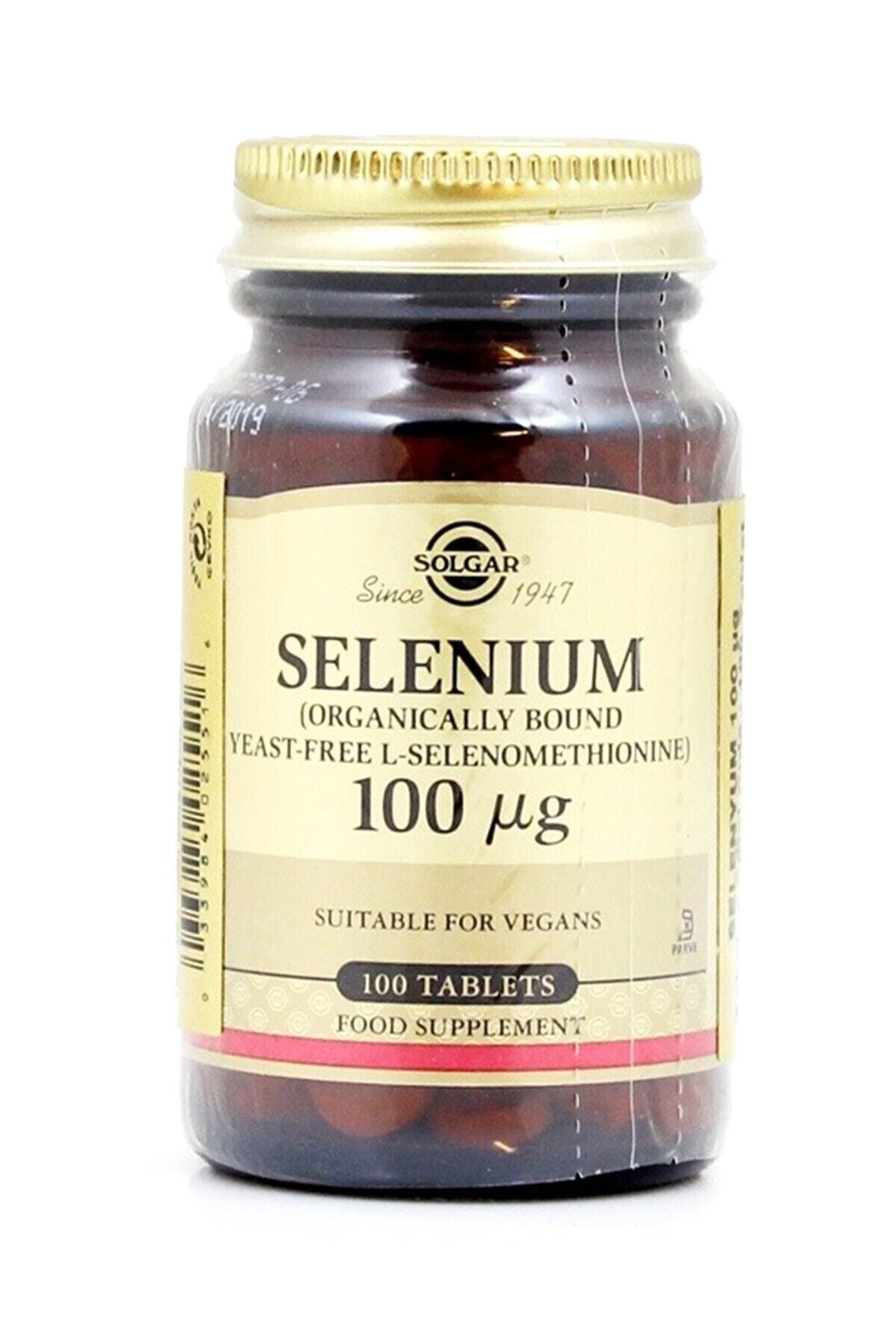 Solgar Selenium 100 mcg 100 Tablet