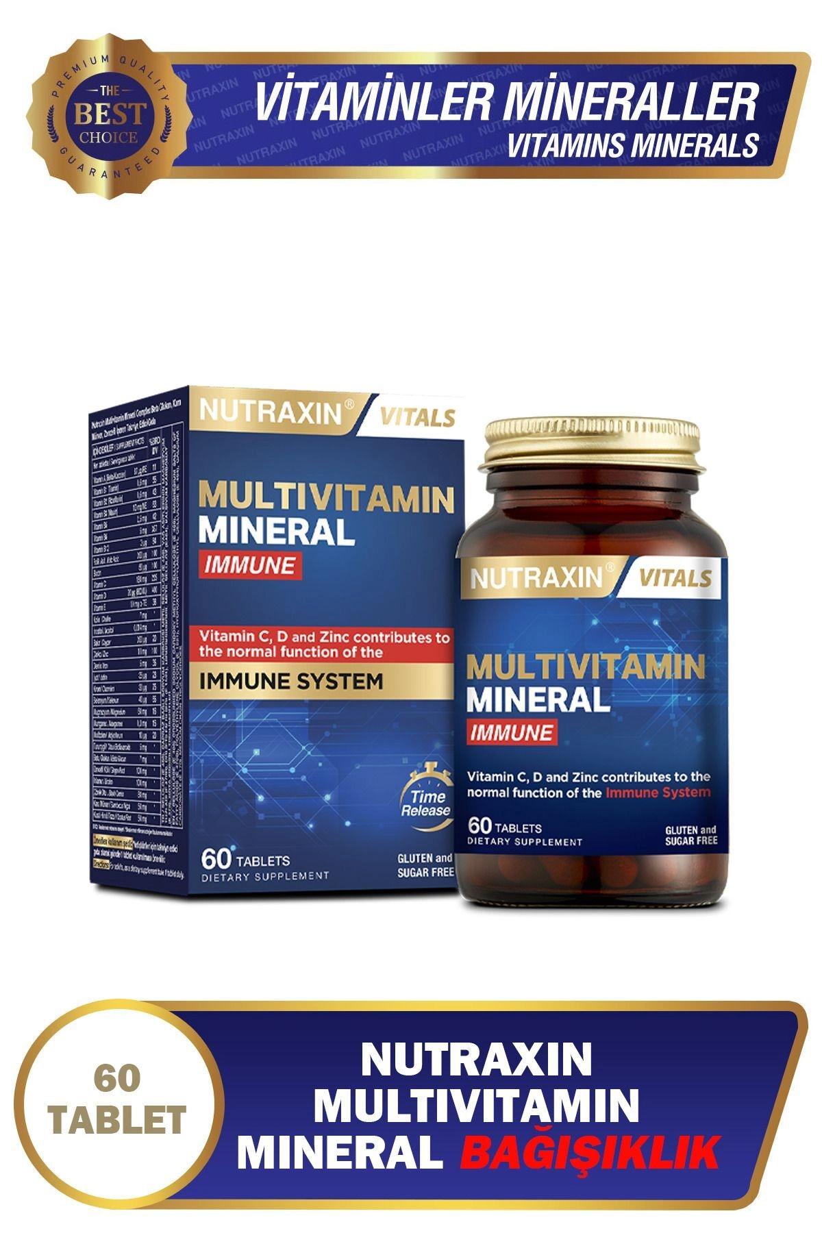 Nutraxin Multivitamin Mineral Immune 60 Tablet