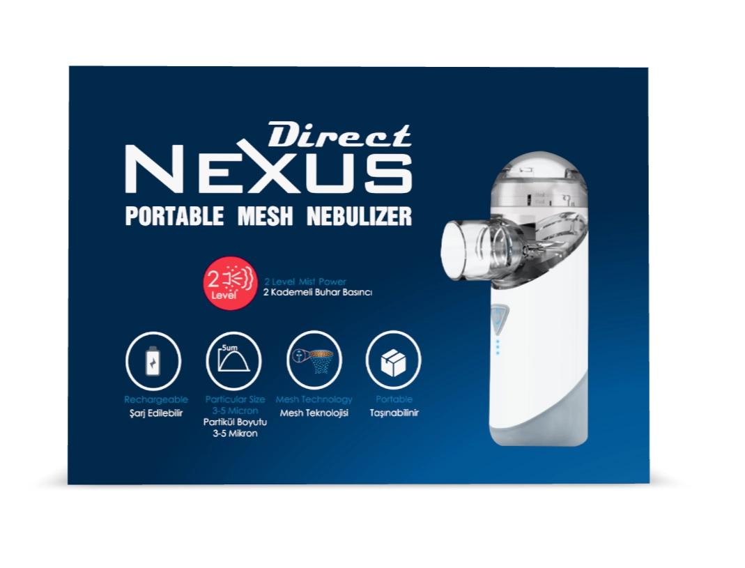 Direct Nexus Taşınabilir Mesh Nebulizatör
