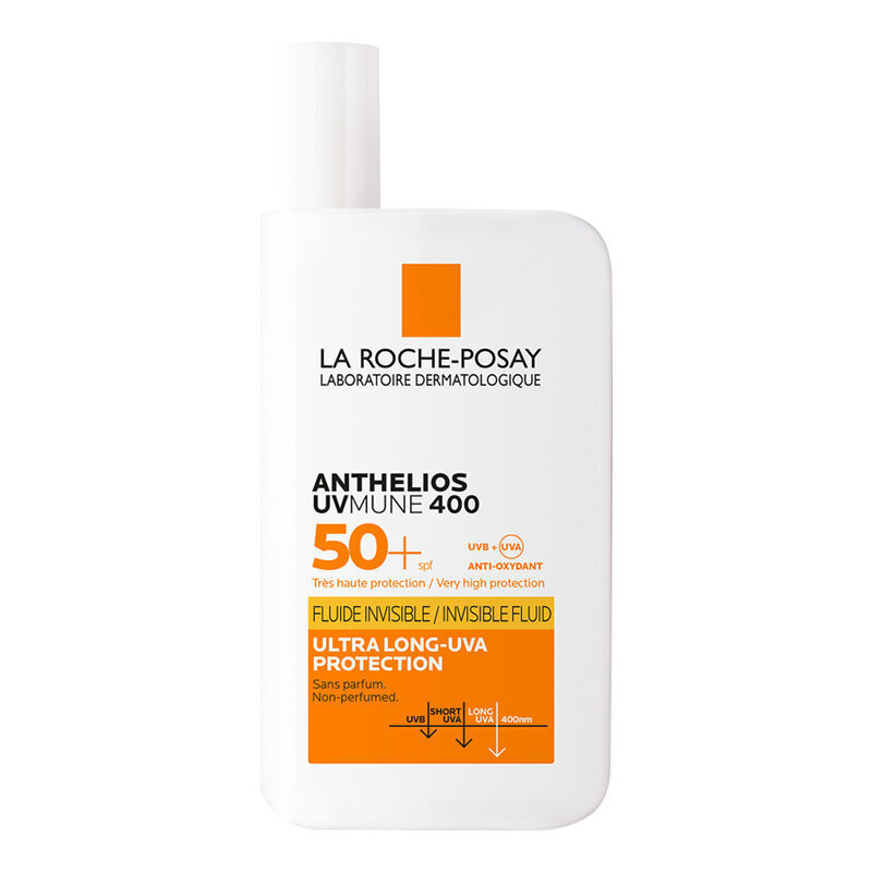La Roche-Posay Anthelios UVMune 400 Invisible Fluid SPF50+ Tüm Cilt Tipleri İçin Yüz Güneş Kremi 50 ml
