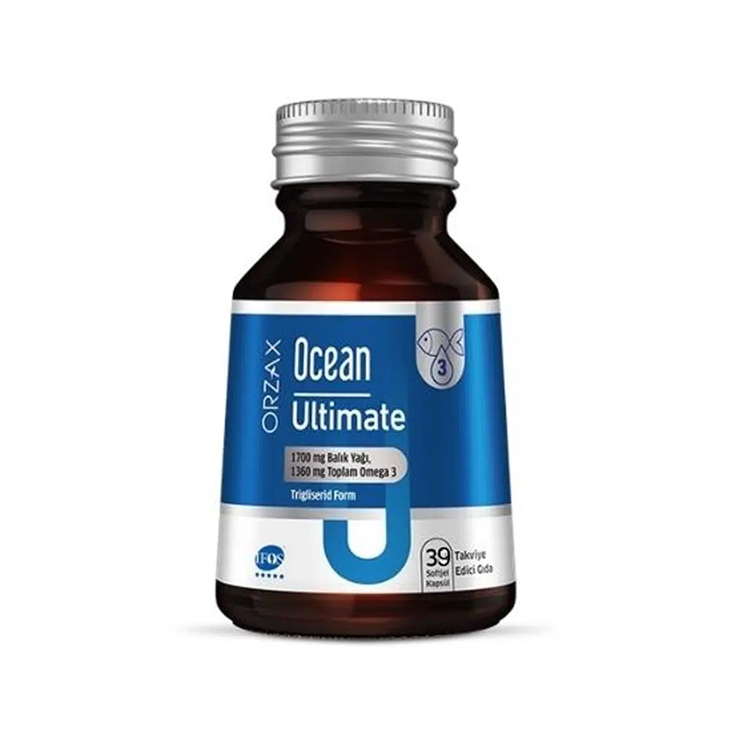 Orzax Ocean Ultimate Omega 3 1700 mg 39 Softjel Kapsül