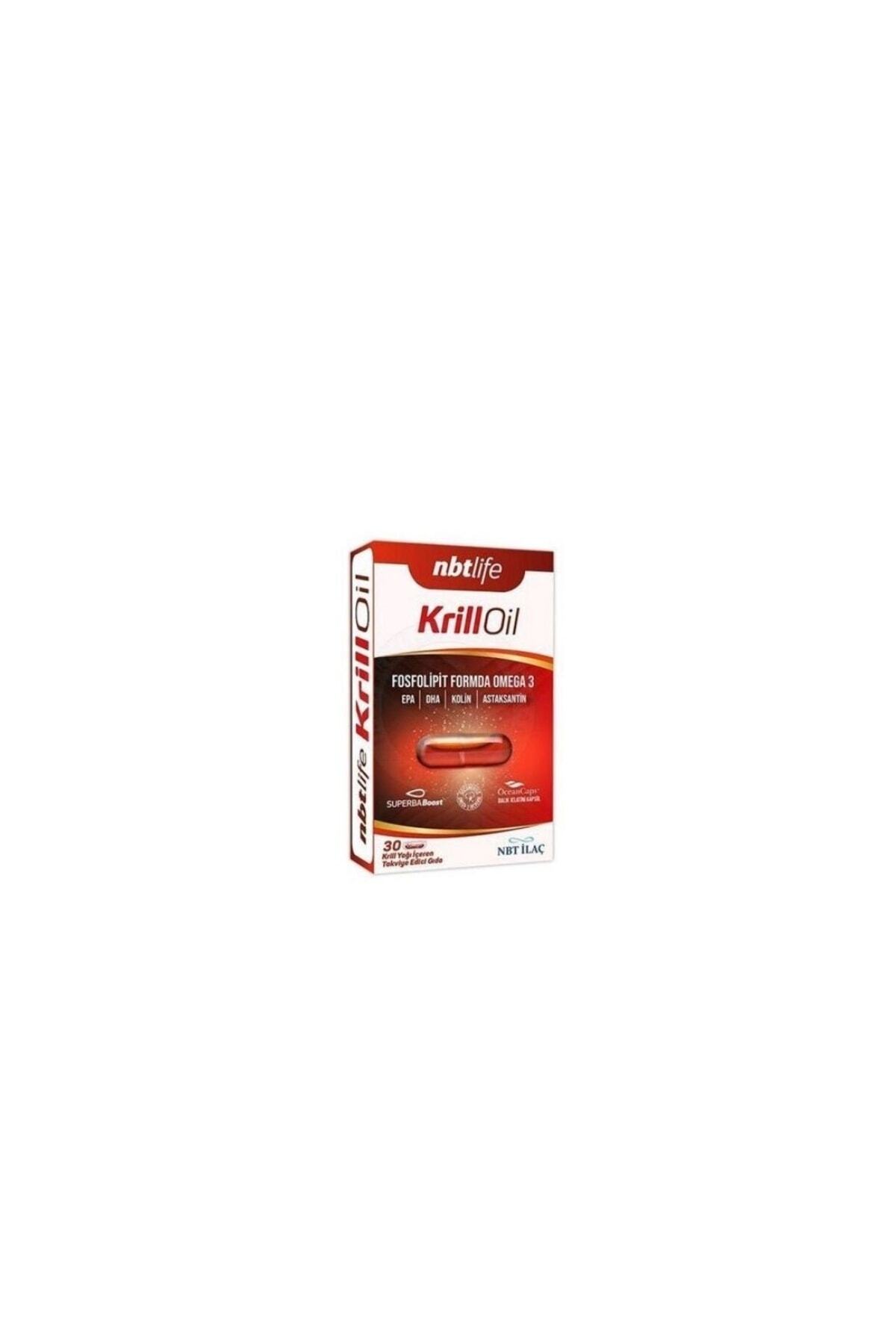 NBT Life Krill Oil 30 Kapsül – Omega 3 & Astaksantin İçeren Takviye