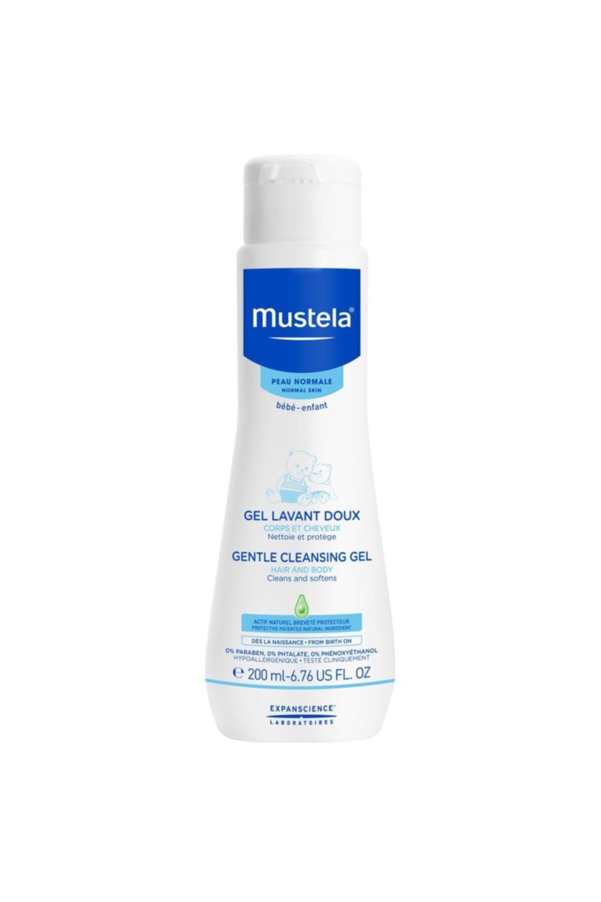 Mustela Gentle Cleansing Gel Yenidoğan Şampuanı 200 ml